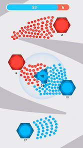 Clash of Dots — batalhas 1x1 capturas de pantalla