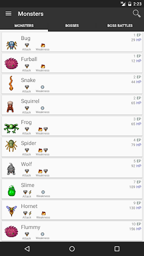 Android application TibiaME4All screenshort