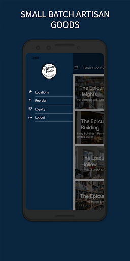Android application The Epicurean Trader screenshort