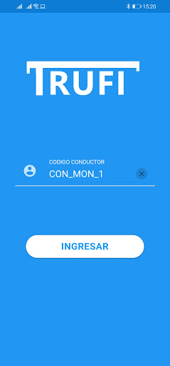 Android application Trufi Anote screenshort