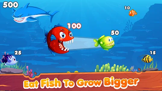 Download Big Fish Eat Small: Fish Games on PC (Emulator) - LDPlayer