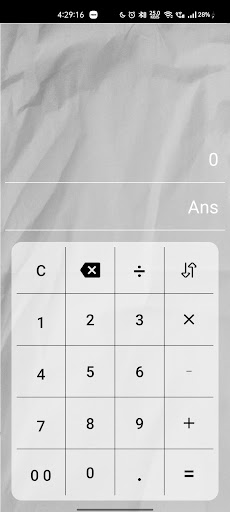Android application DevNerdCalculator screenshort