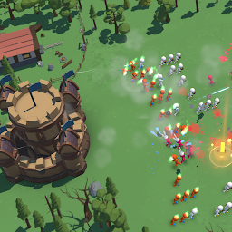 Stickman Tower Defense Idle 3D
