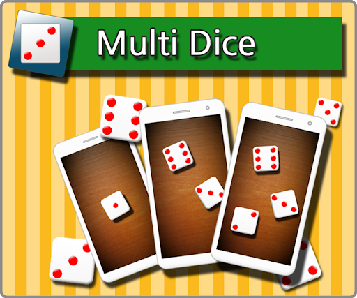 Android application Dice Throw (Three can be run) screenshort