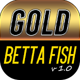 Gold Betta Fish Live Wallpaper icon