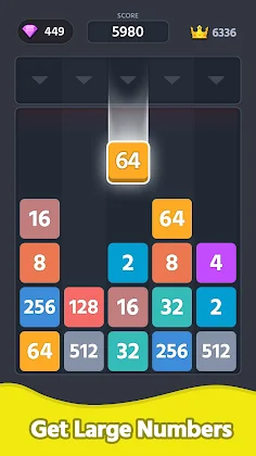 Number Puzzles - Merge 2048 - Screenshot 2