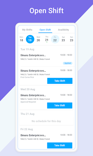 Novagems StaffApp Screen 2