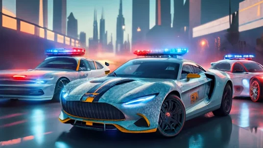 Car Race SpeedX Police Car