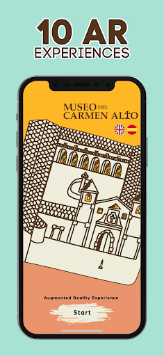 Android application Visiones AR MCA screenshort