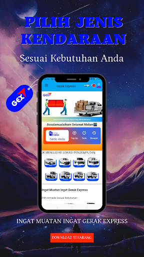 Gerak Express : Jasa Pindahan Screen 2