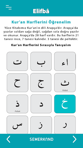 Semerkand Elifba screenshot 3