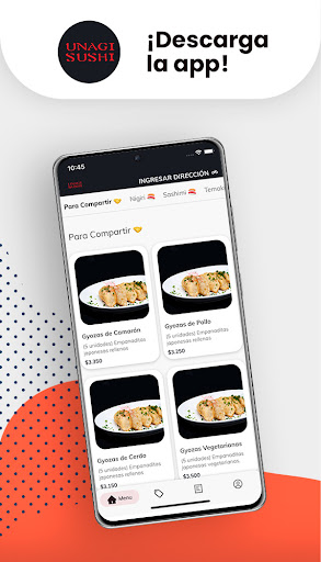 Unagi Sushi Screen 2