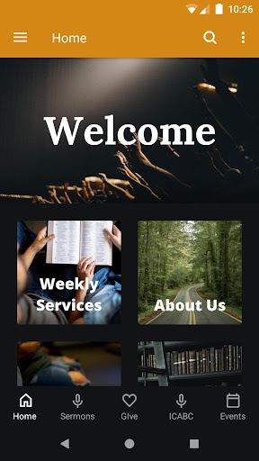 Android application G2G Christian Fellowship screenshort