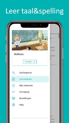 Android application Spelling met Meester Klaas screenshort