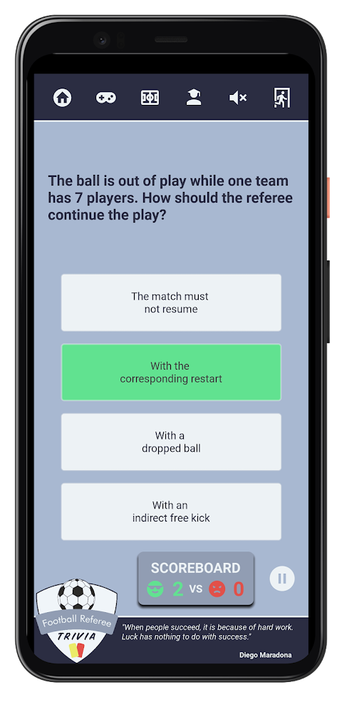Football Referee Trivia -basicのおすすめ画像3