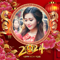 Chinese new year frame 2022