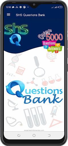 Android application SHS Questions Bank screenshort