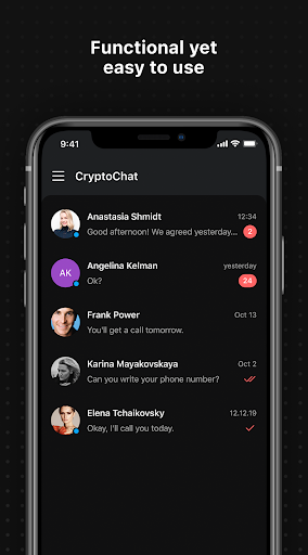 Plasma: Secure Messenger Screen 2