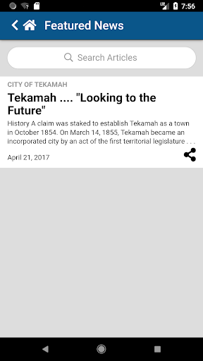 City of Tekamah Screen 3