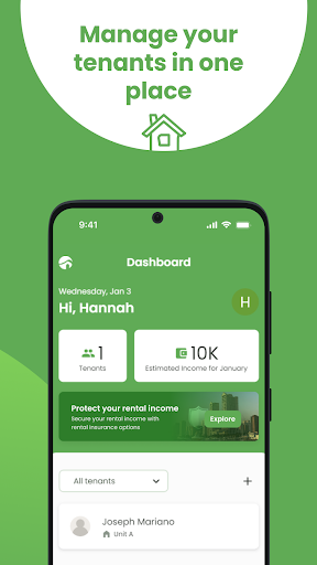 Android application RentCircle - PH Landlord App screenshort