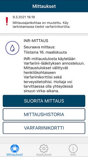 Android application Orla Etämittaus screenshort