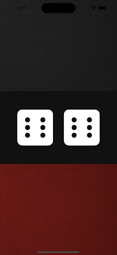 Android application Backgammon Dice Roller screenshort