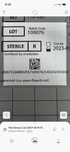 Android application UDidentify screenshort