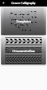 calligraphy template