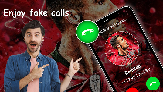 Ronaldo Fake Call: Video Call