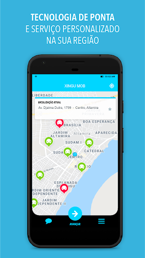 Android application Xingu Mob screenshort