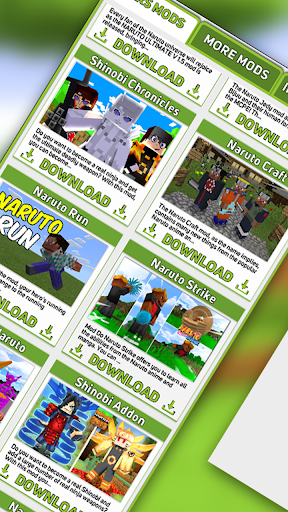 Anime Naruto Mod for Minecraft