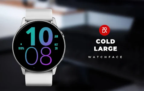 Cold Large Watch Face