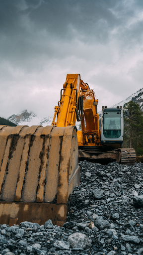Excavator Wallpaper Screen 3