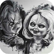 Download Tiffany  Chucky Wallpapers Art Mod APK  (Free purchase)
