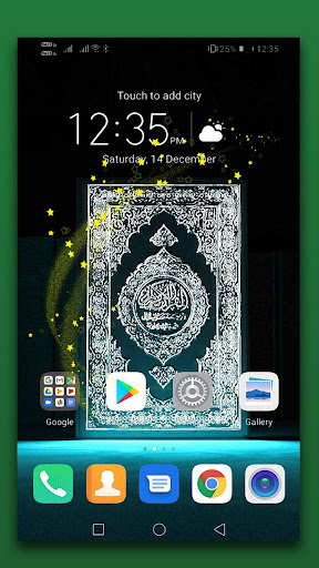 Android application Quran Live Wallpaper screenshort
