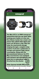 smart Watch GT3 MAX guide