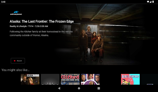Screenshot of InfinityLink TV