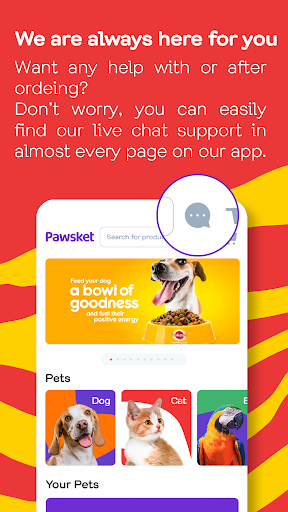 Pawsket Screenshot 3 - AppWisp.com