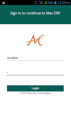 Android application Meerut City Public School screenshort
