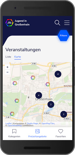 Jugend in Großenhain Screen 2