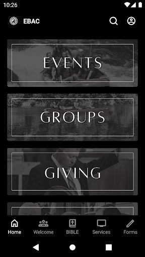Android application Eagle Bend Apostolic Church screenshort