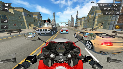 Android application Racing In Moto screenshort