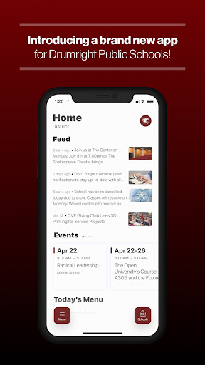 Android application Drumright Public Schools screenshort