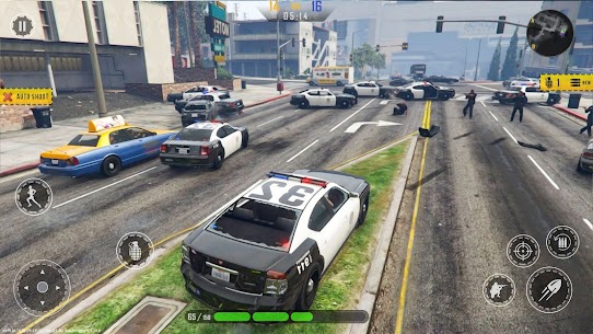 محاكاة سيارة شرطي: ألعاب شرطي 6
