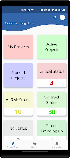 Android application Clarity Go screenshort