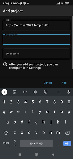 MSSI Collect Screen 2
