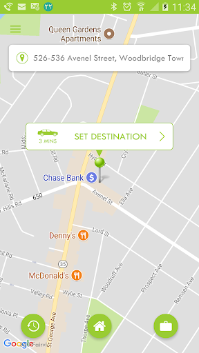 Hispanicos Taxi Booking App Screen 3