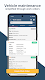screenshot of Vehicle Inspection Maintenance