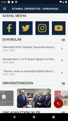 İÜ – Cerrahpaşa Mobil Screen 3