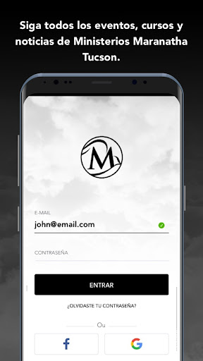 Android application Ministerios Maranatha Tucson screenshort